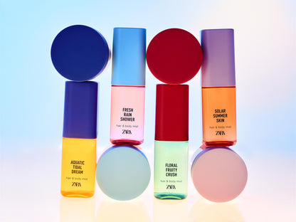 AQUATIC TIDAL DREAM HAIR & BODY MIST 75ML (2.54 FL. OZ) + BODY CREAM 90ML (3.04 FL. OZ).