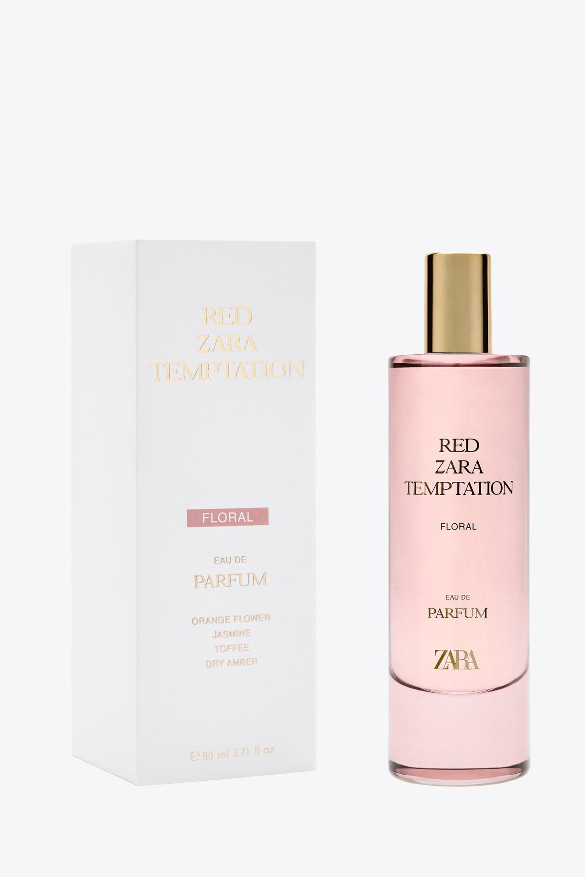 RED ZARA FLORAL TEMPTATION EDP 80 ML (2.72 FL. OZ)